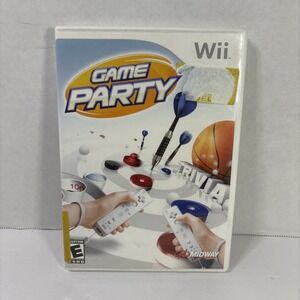 Game Party Nintendo Wii Complete In Box CIB With Manual Tested Working